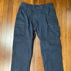 5.11 Tactical Black Ripstop Active Work Pants Mens Size Large 35.5-39 Style74003